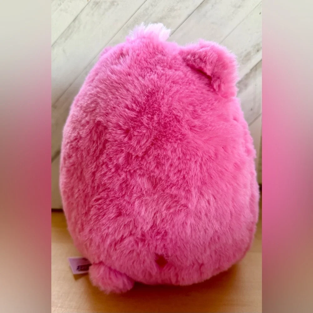 Squishmallows Care Bears Cheer Bear FuzzAMallow 8” Plush New With Tags NWT - Picture 2 of 5